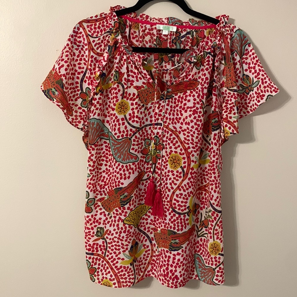 Floral Print Women's Top